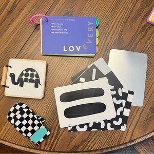 Lovevery Looker play guide and toys